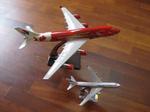 1284685255 121575757 2 B747 MAS Hibiscus Aircraft airplane plane model 47CM Shah Alam 1284685255